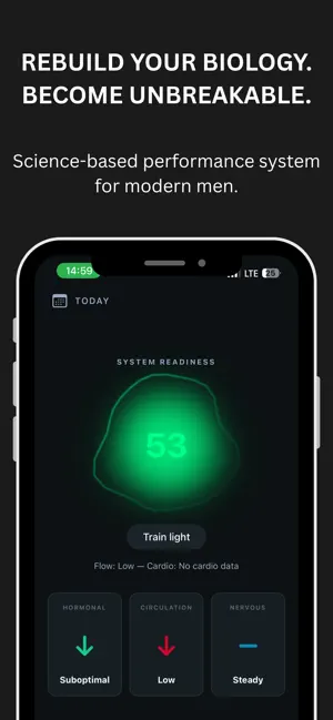 Fyron: Men's Biology Tracker screenshot 1