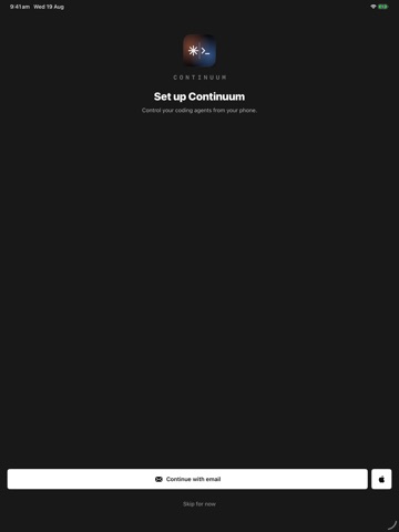 Continuum: AI Coding iPad screenshot 3