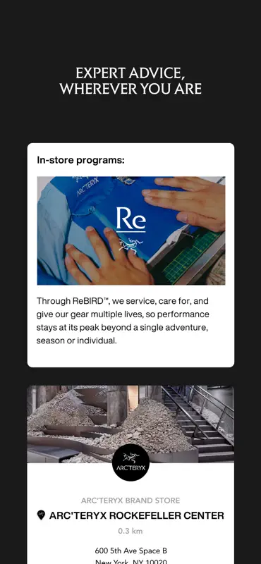 Arc'teryx - Outdoor Gear Shop screenshot 8 of 10
