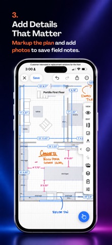 RENDR: Floor plans in seconds iPhone screenshot