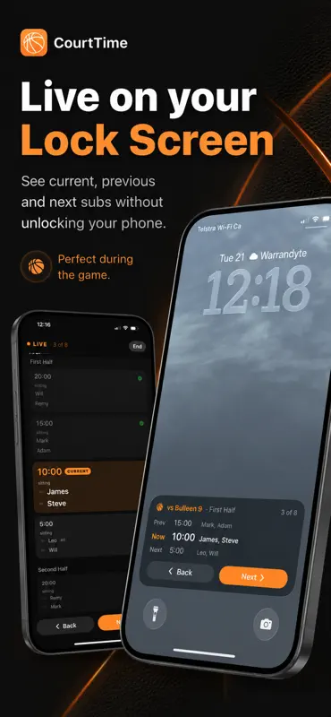 CourtTime: Basketball Subs screenshot 3 of 7