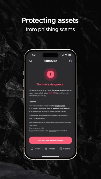 KEKKAI-Web3 Security Browser screenshot-4