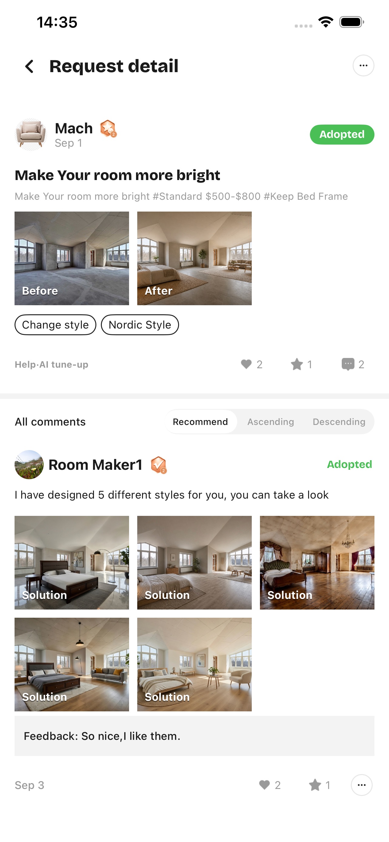 Screenshot 5 of RoomRedo: Home Design