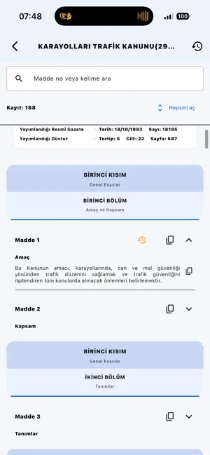 Trafik Rehberi – Ceza&Mevzuat iPhone screenshot 6