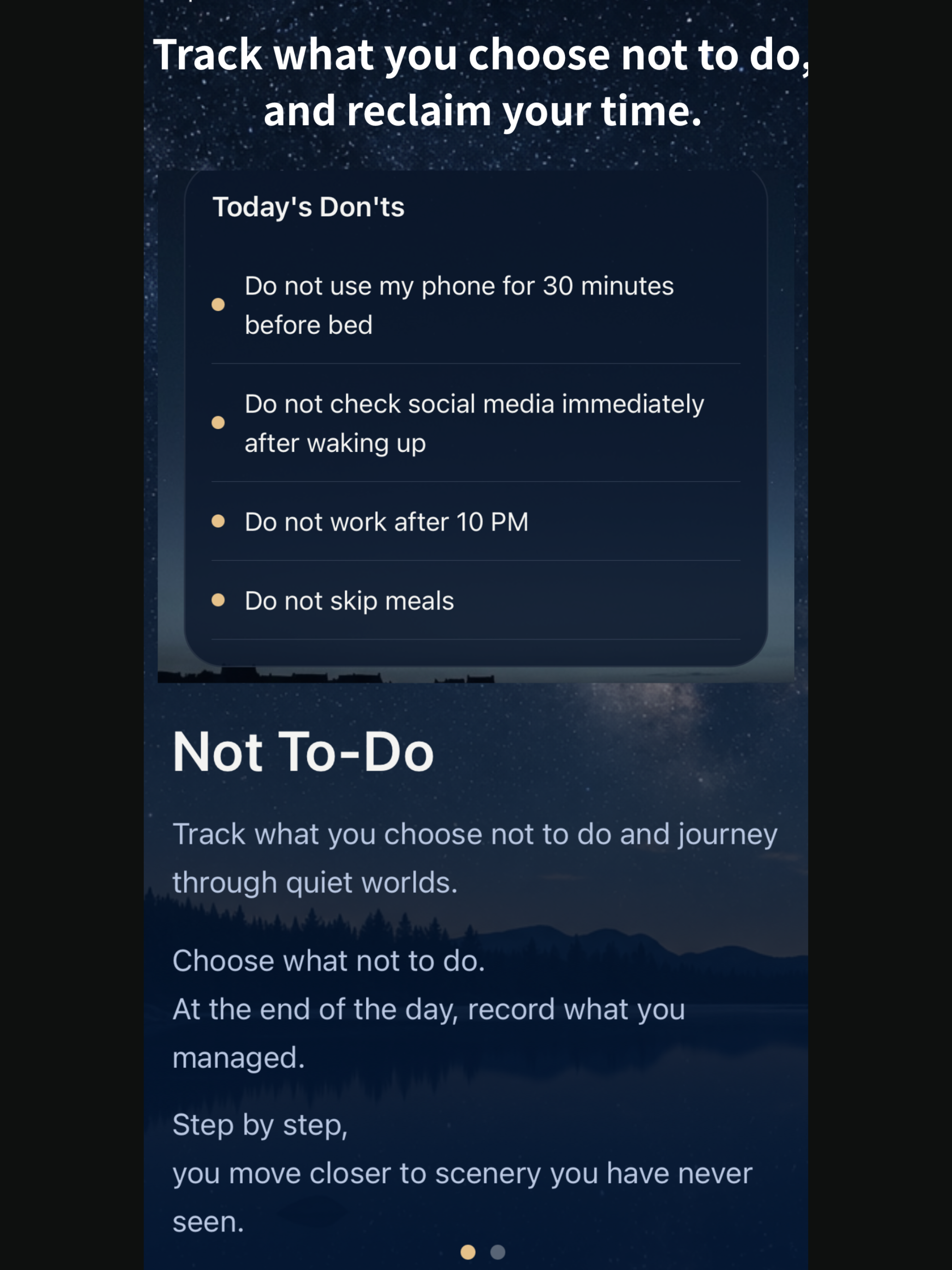 Not To-Do: Habit Tracker screenshot 6