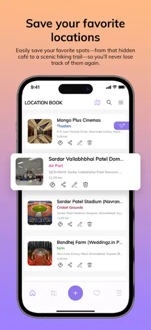 LocationBook - Favorite Places screenshot 1