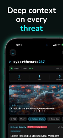 CyberThreats247 screenshot