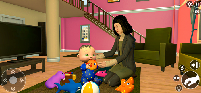 バーチャルナニーマザーシミュレーター