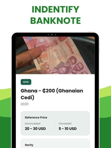 Money Identifier: Banknote iPad screenshot