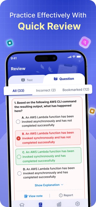 AWS Developer Exam Pass Screenshot 6 of 7