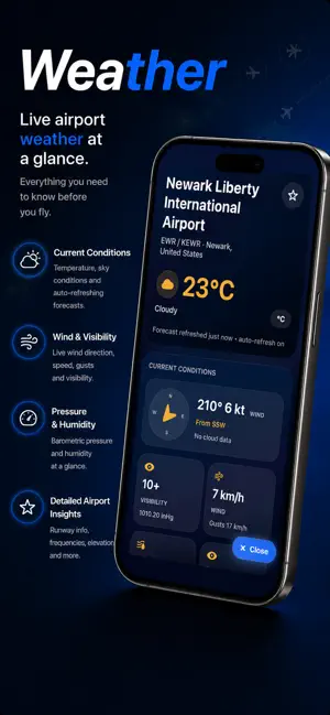 World Airport Weather WAW screenshot 2
