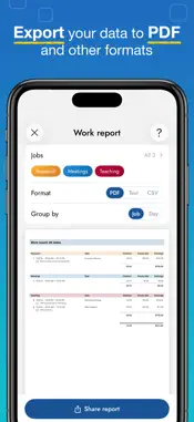 WorkHours: Time Clock Tracker screenshot 5