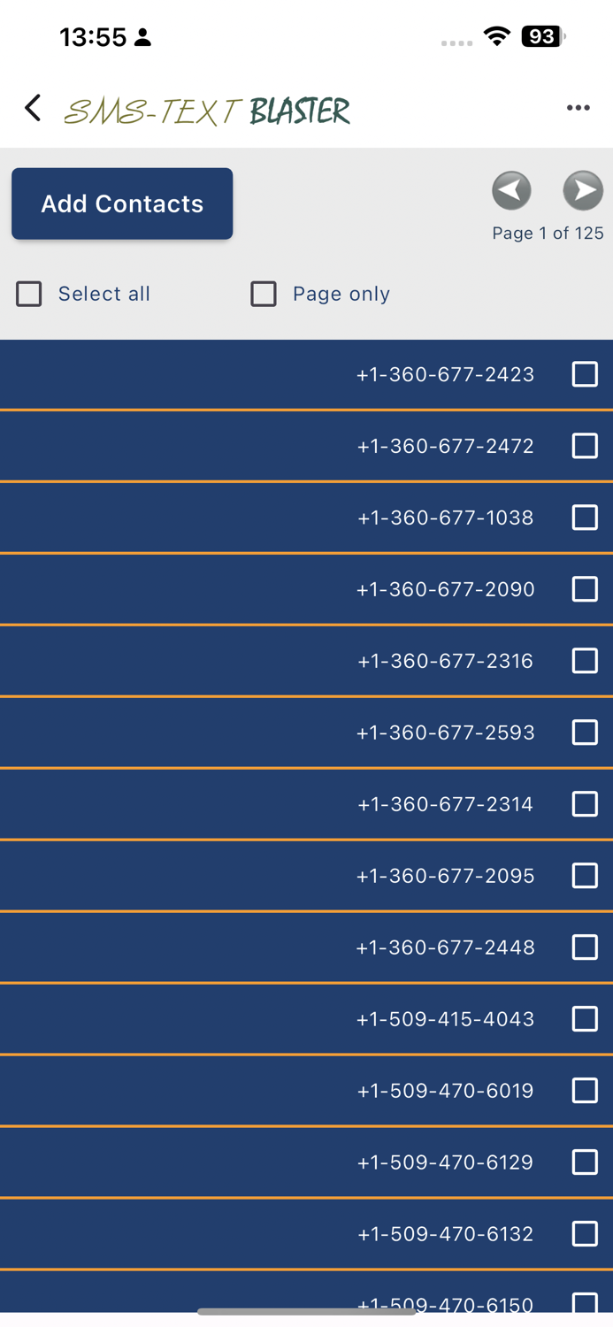 SMS-Text Marketing Blaster