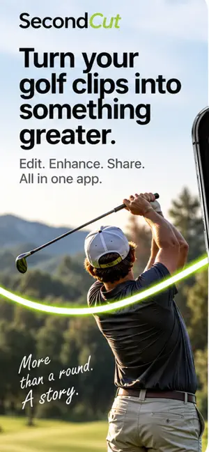 SecondCut — Golf Video Editor screenshot 1