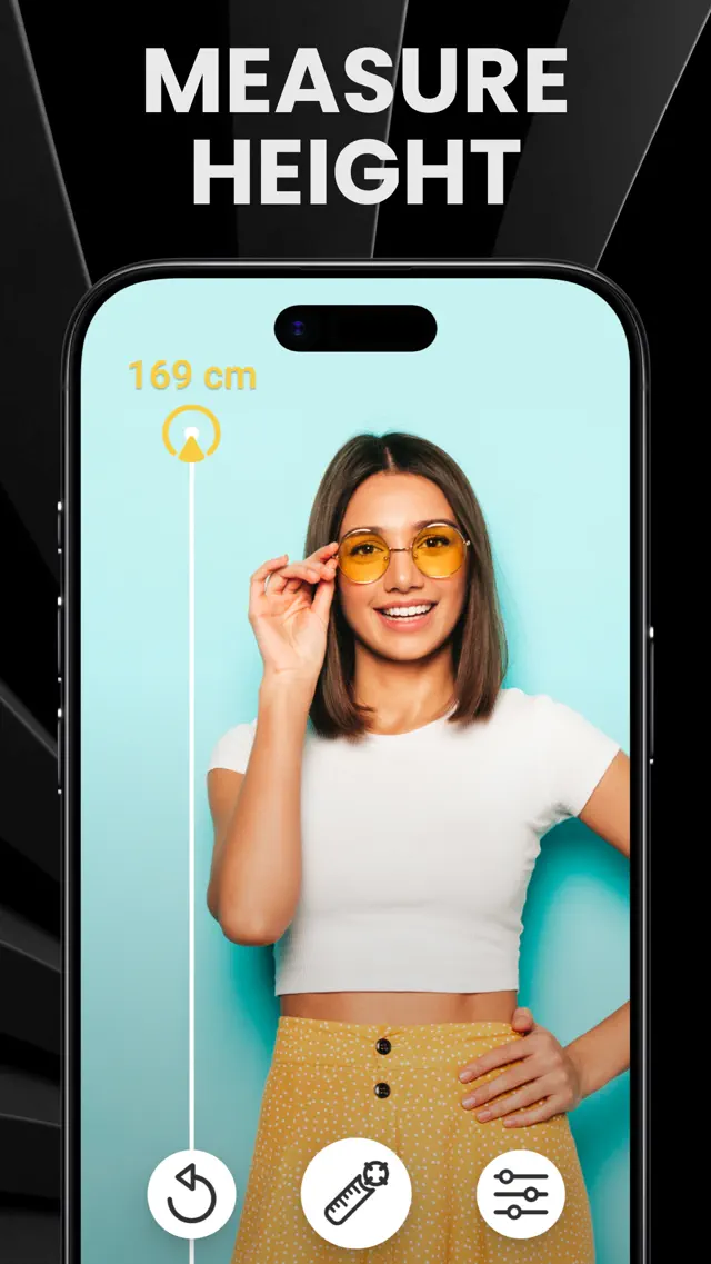 AR angle measurement tool on iPhone