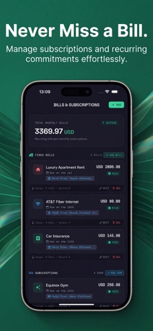 Perpetuity: Expense Tracker screenshot 3