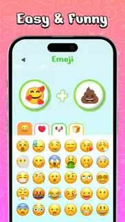 emoji kitchen - emoji mix iphone screenshot 2