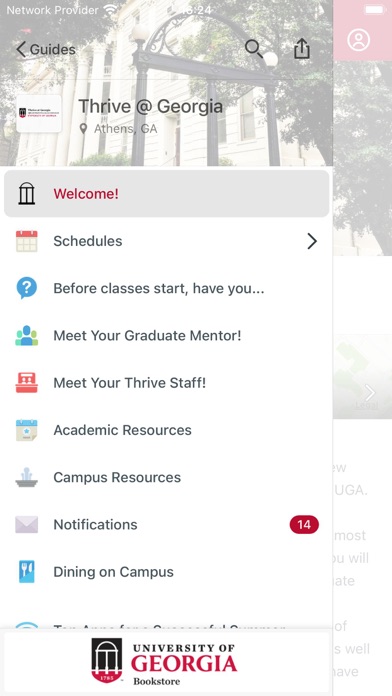 Welcome to UGA Screenshot