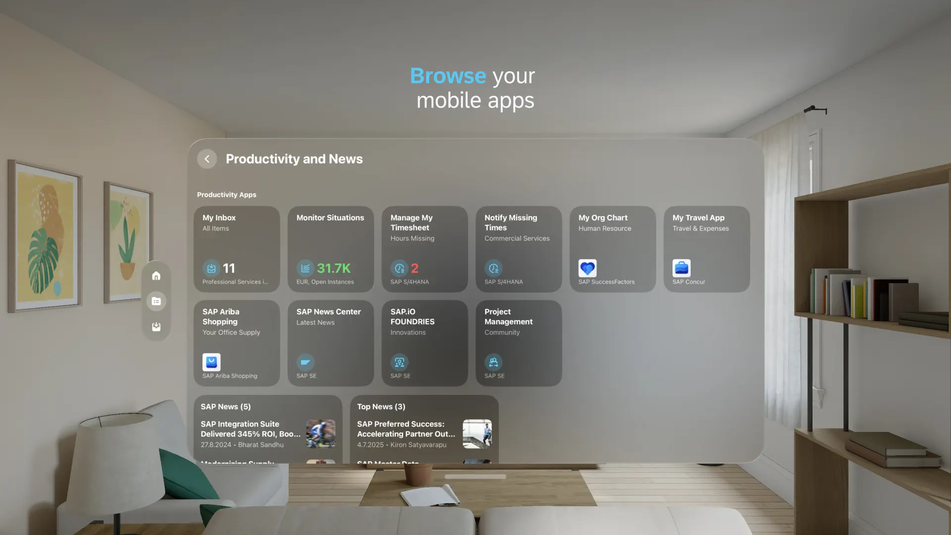 SAP Mobile Start screenshot 2