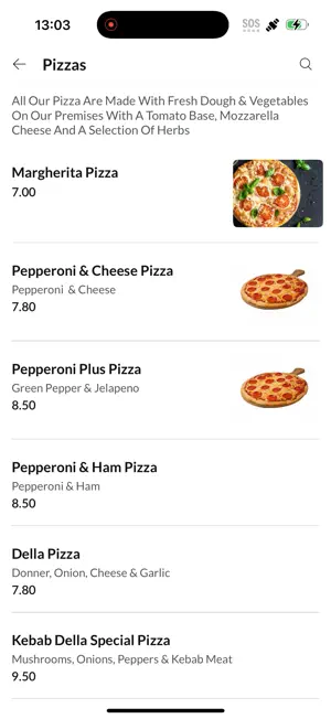 Mamos Pizza screenshot 3
