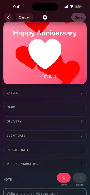Love Notes - Family Keepsakes screenshot 3