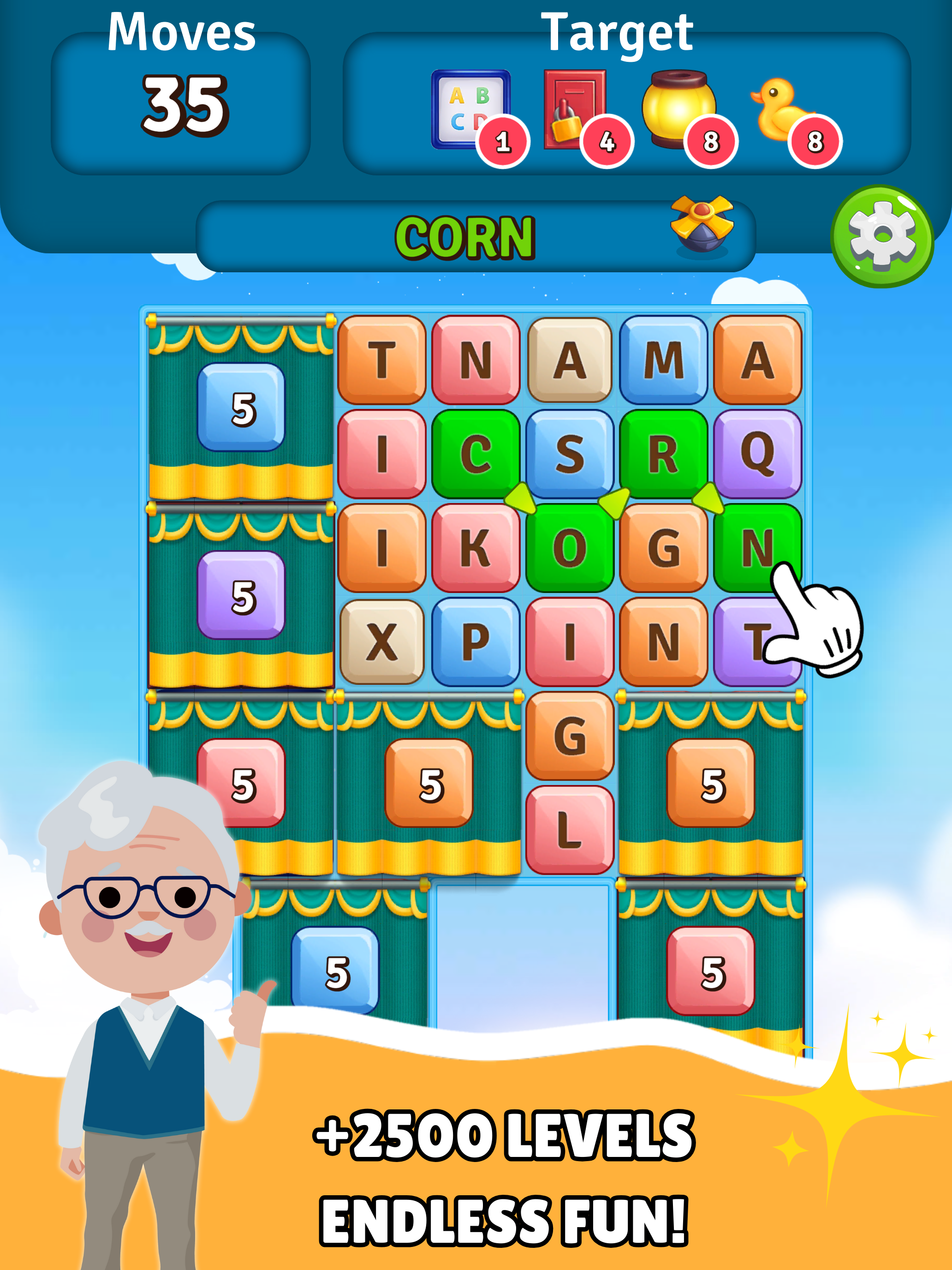Alphabet Scape: Find Words!