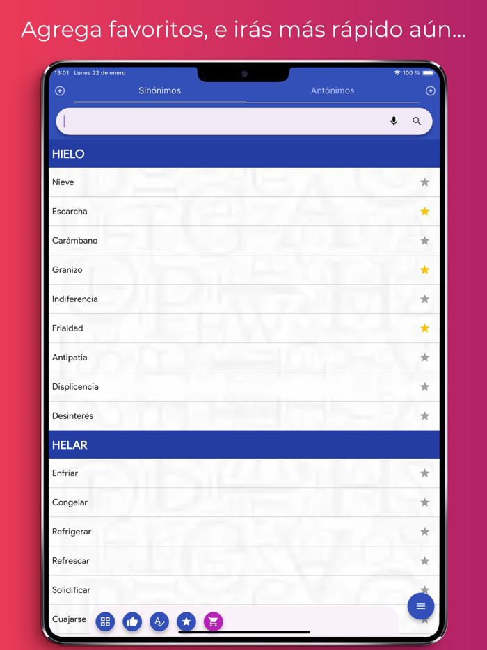 Sinónimos y Antónimos Offline