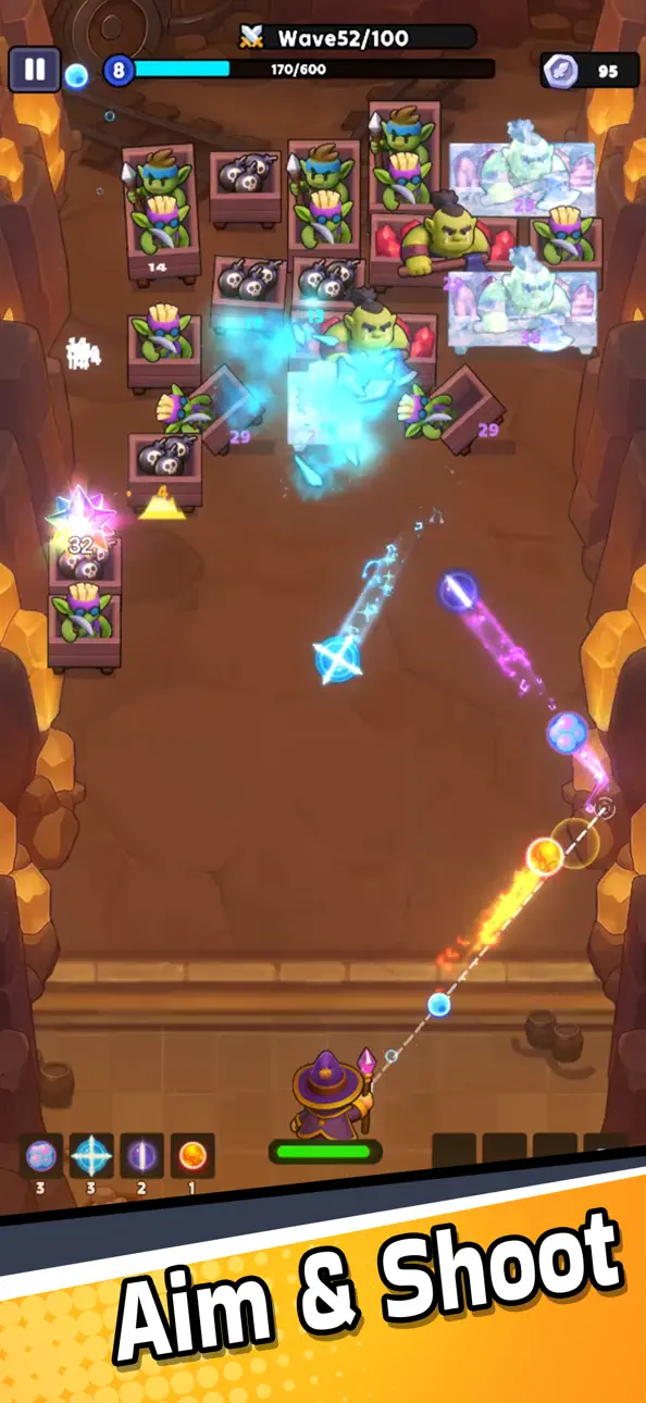 Bounce Breaker: Ruins Survival Hack screenshot 1 - iOS game interface