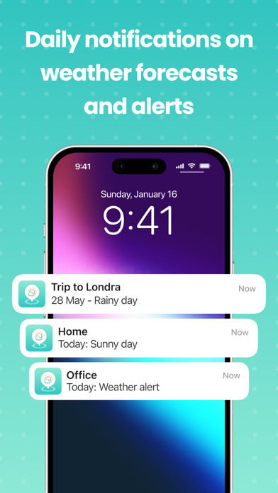 TripWeather: Weather forecasts Screenshot