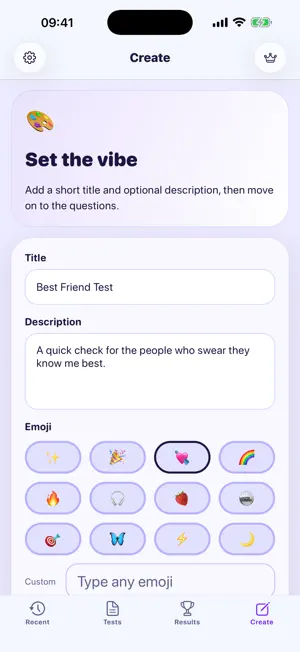 Take My Test: Friend Quiz Game screenshot 2