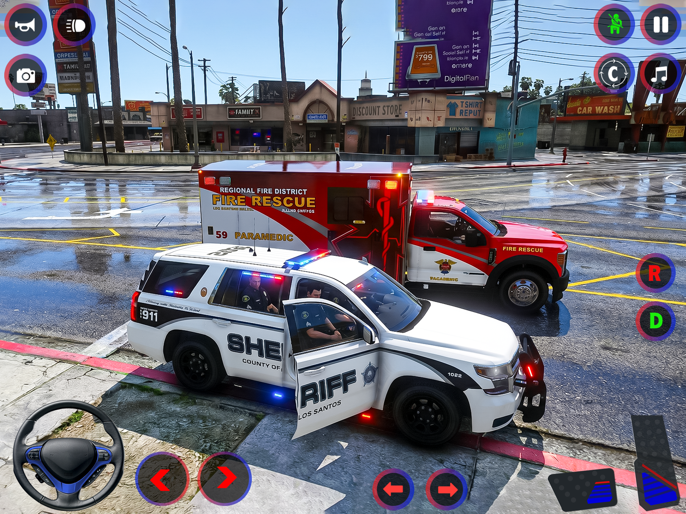 City Police Simulator: Cop Car screenshot 9