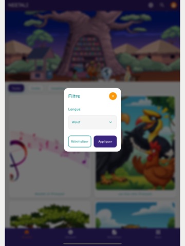 Neetali iPad screenshot