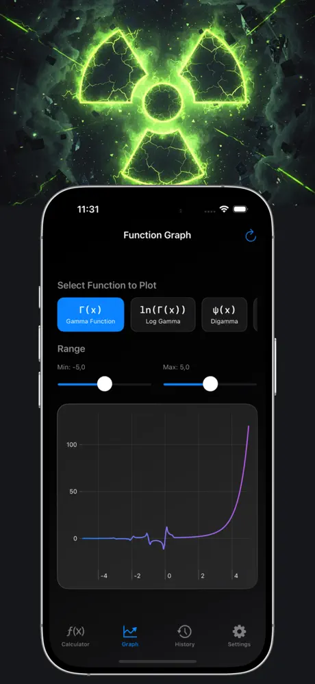 Gamma Calculator screenshot 2
