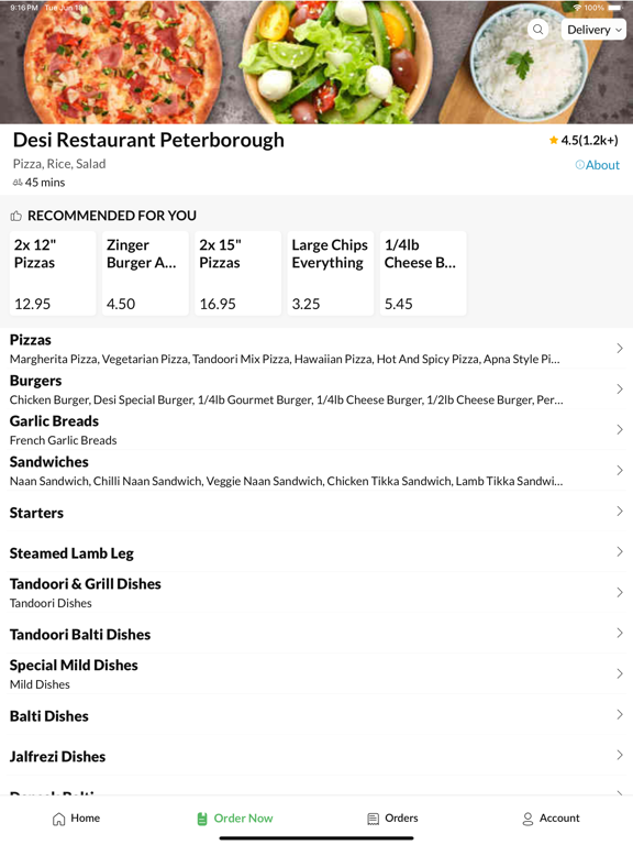 Screenshot #6 pour Desi Restaurant Peterborough