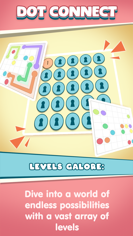 #4. Dot Connect Mania (iOS) By: Dumadu Games Pvt Ltd