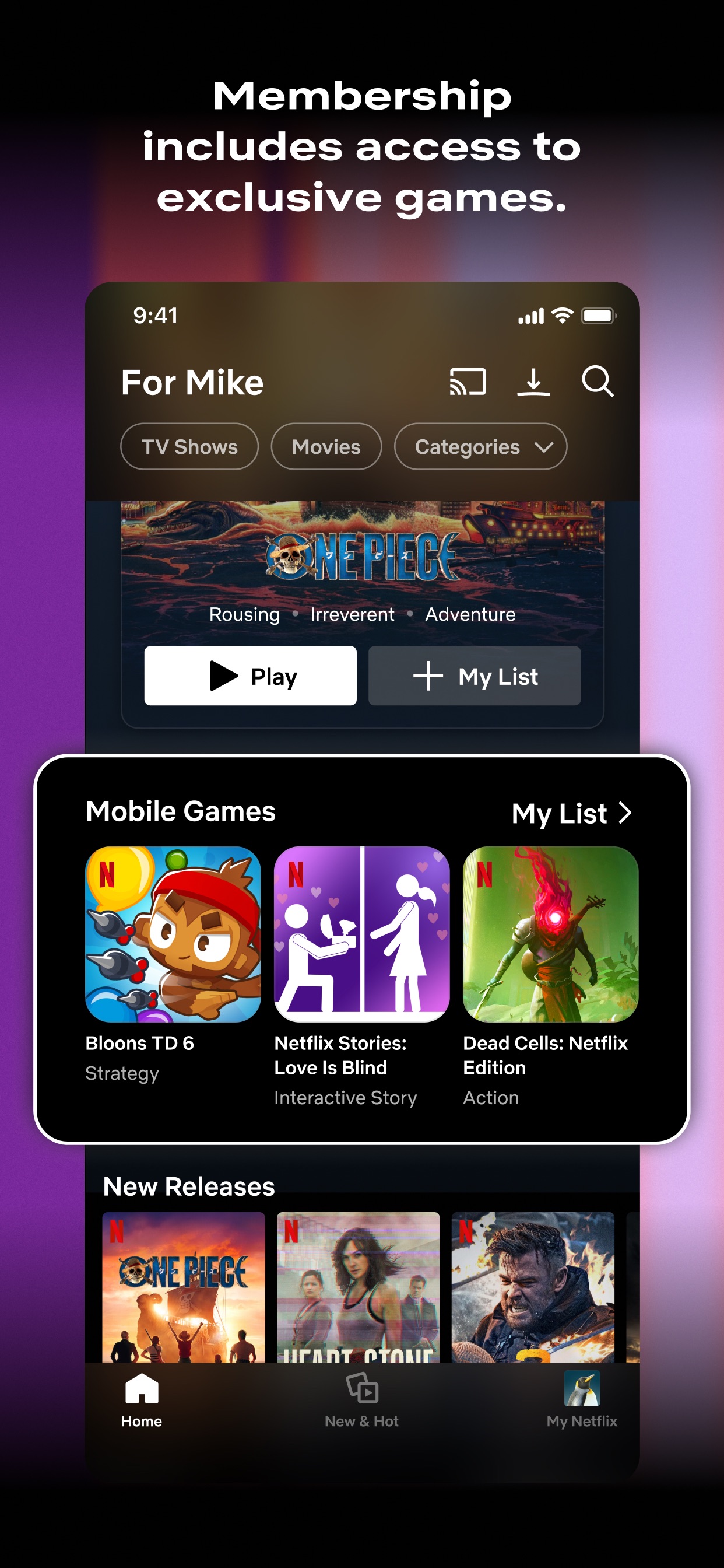 Netflix 스크린샷 2