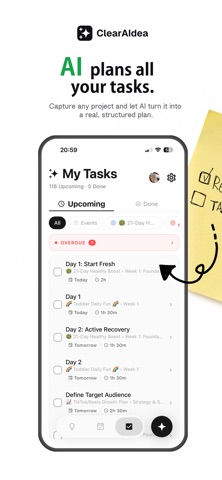 ClearAIdea: AI Plan & To-Do Screenshot 1 of 8