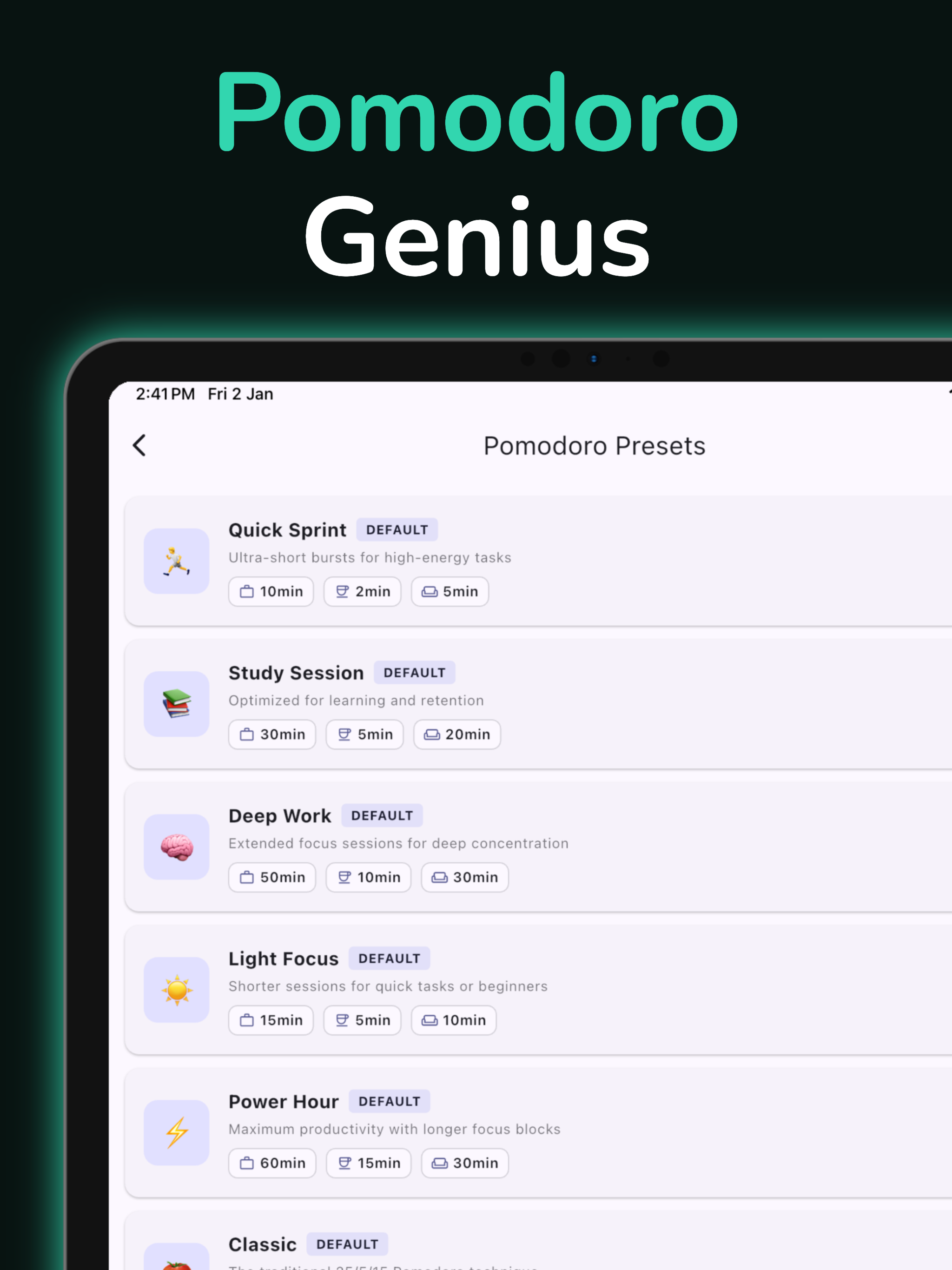 Focus Timer & Task Manager screenshot 7