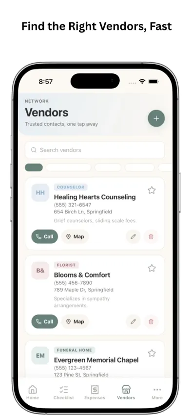 Funeral Planning Checklist screenshot 4