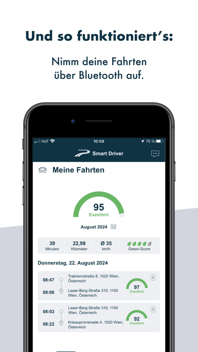Screenshot #2 pour Smart Driver: Fahrstil App