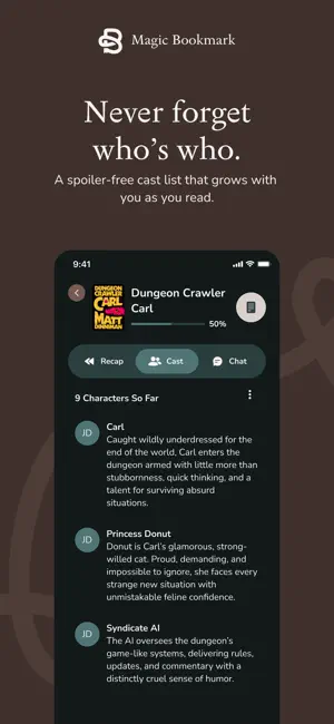 Magic Bookmark: Book Recaps screenshot 4
