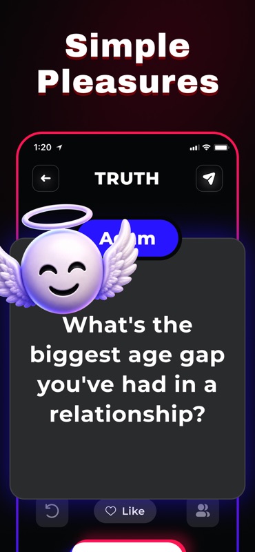Truth or Dare Couples, Adults screenshot 5