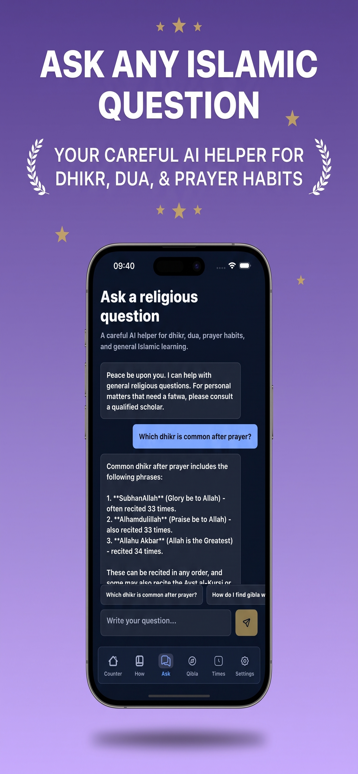 ZikirMatik | Digital prayer screenshot 3