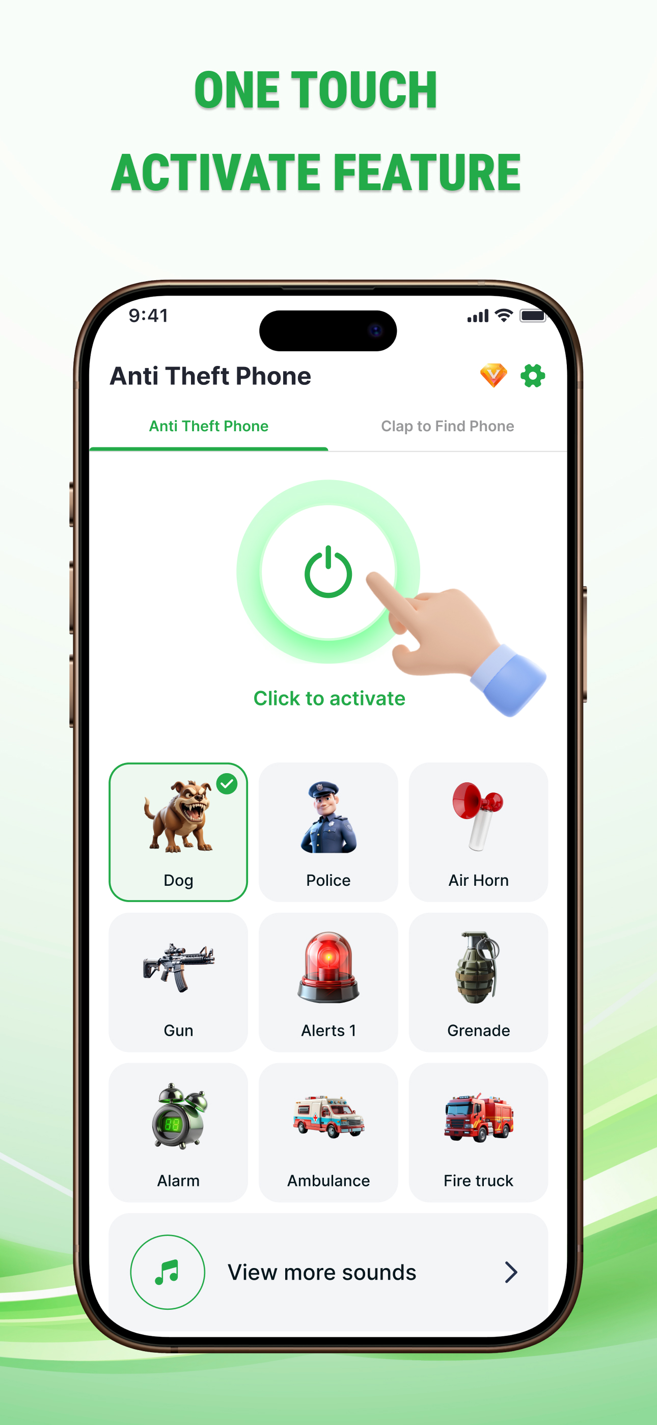 Find Phone By Clap, Whistle