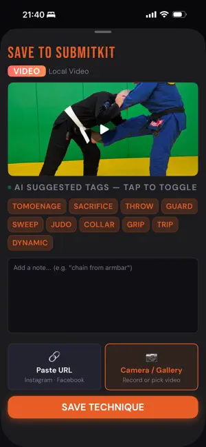 SubmitKit: BJJ Tech Library screenshot 4