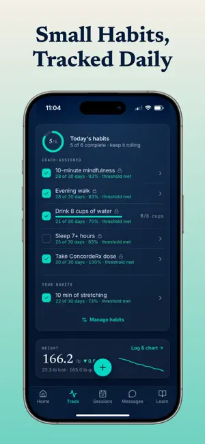 My Concorde Health screenshot 2