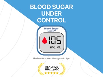 Free Blood Sugar Monitor ivita iPad screenshot