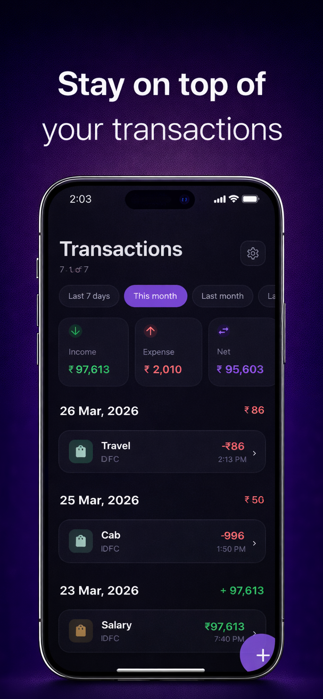 Lunor - Expense Tracker