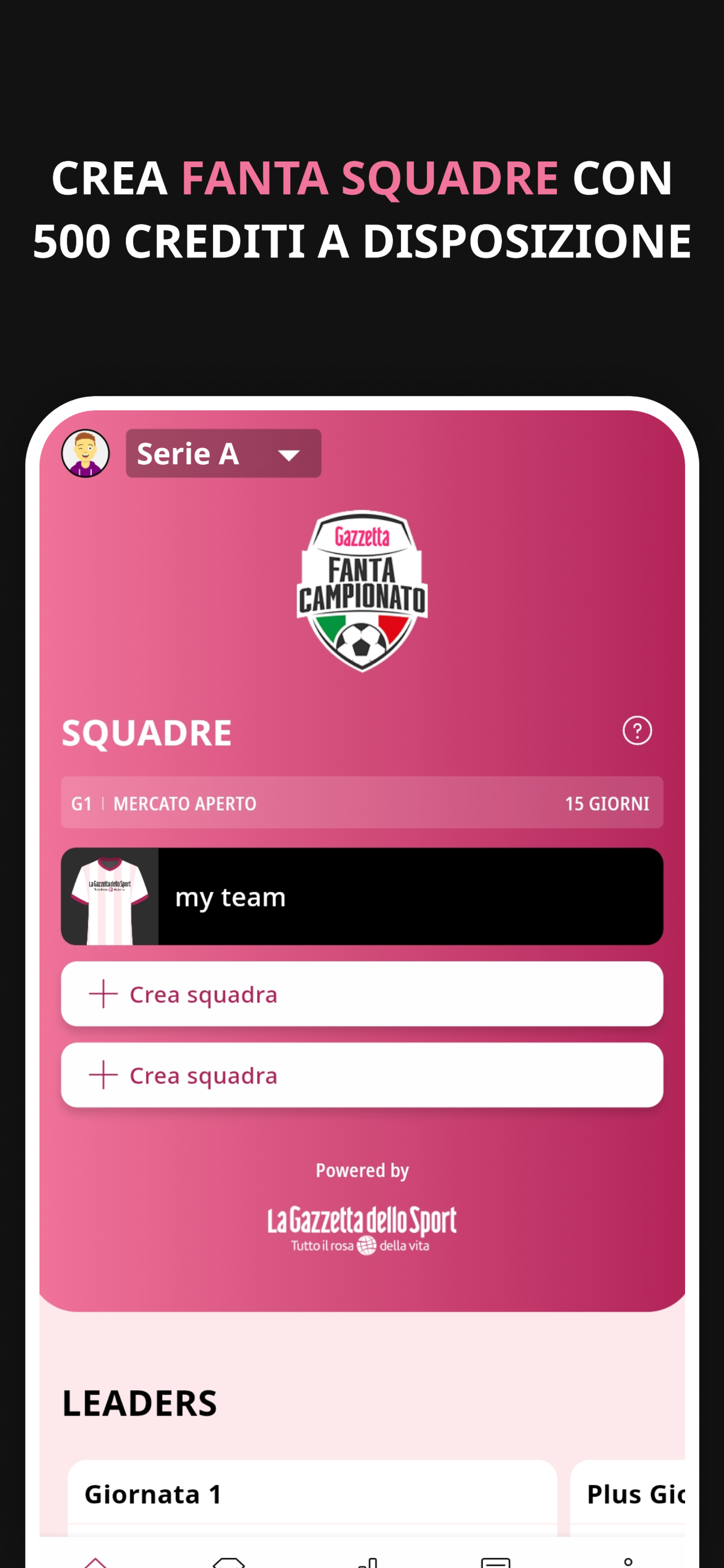 Fantacampionato Gazzetta screenshot 2