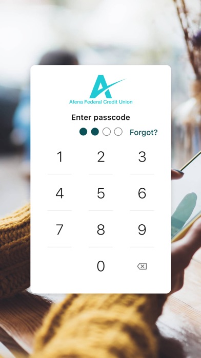 Afena Mobile iPhone screenshot 2 - Finance app